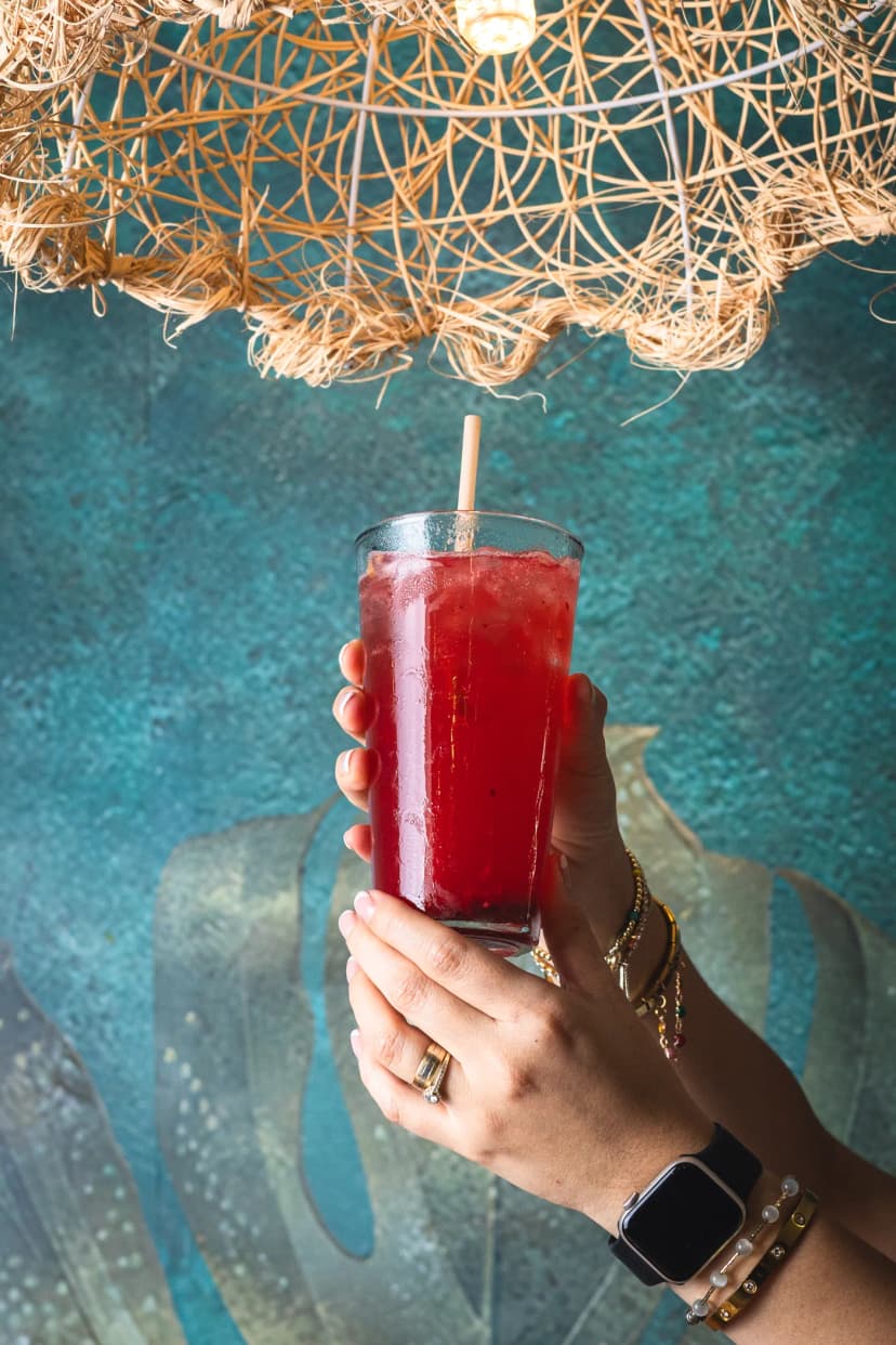 Agua fresca de la casa